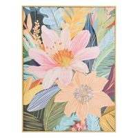 lienzo impreso enmarcado daisy 58x78cm