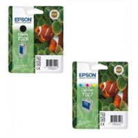 original multipack epson stylus photo 935 printer ink cartridges 2 pack -c13t02640110