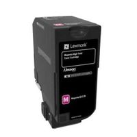 lexmark 74c2hm0 magenta original extra high capacity return program toner cartridge