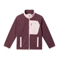 columbia polar fast trek v full zip para nina