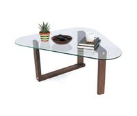 mesa de centro revistero de madera maciza