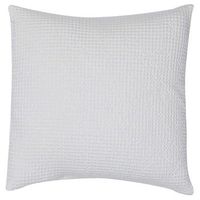 almohada vivaraise maia de algodon - 45 x 45 cm color tiza
