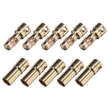 5 Pares Conector Bullet de 3.5/6.0/8.0mm Adaptador Banana Pieza de Repuesto para Batería de RC Motor