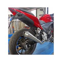 silenciador de escape honda cb 500 f e5 mass cafe racer