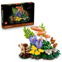 lego botanicals setas del bosque juguete de construccion 18 anos - 11505