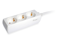 regleta alimentacion equip con 3 tomas cable de red de 15 metros