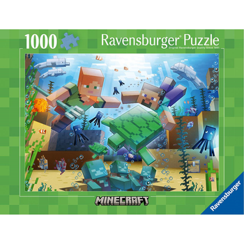 Ravensburger - Puzzle de 1000 piezas Minecraft (12000421)