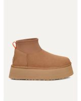 de ugg botin ugg classic mini dipper chestnut de cuero