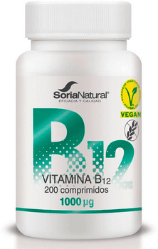 Soria Natural Vitamina B12 Liberación Sostenida 200 Comprimidos