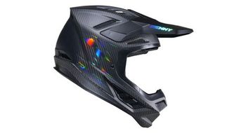 Casco integral kenny titanium carbon matt holographic