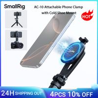 abrazadera magnetica acoplable para telefono smallrig ac-10 con zapata fria magsafe para iphone 161514 series 90    inclinacion para grabacion -5283