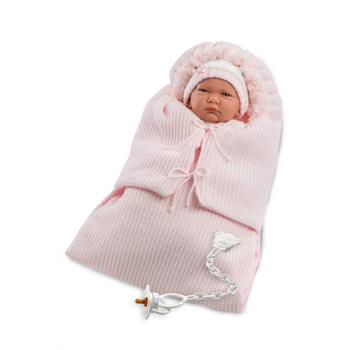 Mu�eca Lala Llorona 40 Cm Saco Cambiador