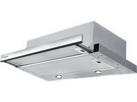 campana telescopica - mepamsa superline 60 v2 2 niveles de ventilacion 380mh cm ancho acero inoxidable