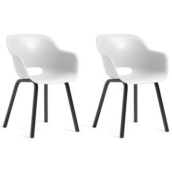 Silla De Jardín  Con Patas De Metal 
