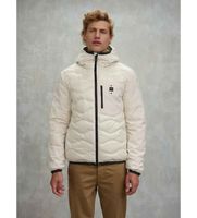 blauer para hombre 25wbluc08078 plumifero albert blanco roto xl beige casual poliester