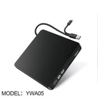 temco lector cddvd externo usb 30 grabadora dvd externadisquetera externa usb c cddvd-rw drive lector dvd externo para portatilpclaptopwindows 111081xplinuxmacosimacmacbook negro