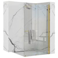 pared de ducha rea cortis gold 120