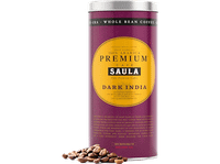 cafe en grano - saula premium dark india arabica chocolate negro y nuez 500 g