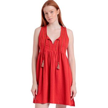 Admas Vestido Vestido de verano sin mangas Barbados Beach para mujer