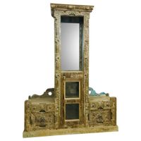 banco recibidor de madera 140x46x188