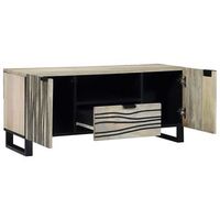 unidades de tv  mueble de salon  gabinete de tv con cajon 105 x 33 x 46 cm madera contrachapada