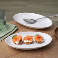 lote de 2 cuencos porcelana blanco