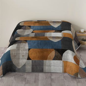 Naturals - Edredón Estampado Cama 105 - Microfibra Poliéster - 300 Gr -fabricado En España - Calista