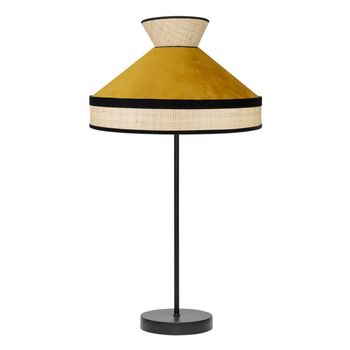FABRILAMP Sobremesa Alto Modelo Fabrizio Natural/yema