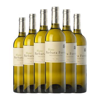 Bàrbara Forés Vino Blanco Blanc Terra 75 Cl 14% Vol. (pack De 6 Unidades)