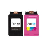 cartuchos de tinta 301xl cartuchos de tinta para hp 301 xl 1negro y 1color  para hp deskjet 1000 1010 1050 1050a 1510 2050 2050a 2540 r1negro y 1color r