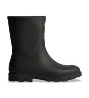 hunter para mujer fru0002252 botas de agua downpour short insulated negro 40 plano ninguno casual pvc