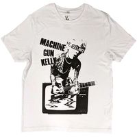 machine gun kelly tops y camisetas tv warp para mujer