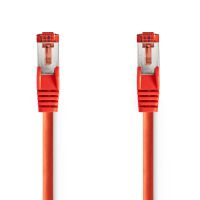 cable de red nedis ccgl85221rd10 cat6 sftp 1 m rojo