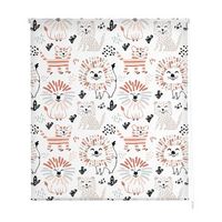 estoralis - estor enrollable translucido  estampado infantil  150 x 180 cm anchoalto tamano tela 147 x 175 cm  i-2162 unico