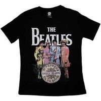 the beatles camiseta manga larga sgt pepper para mujer