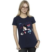 disney camiseta team football para mujer