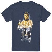 star trek camiseta beam me up para mujer