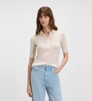 boss para mujer 50543977 polo fugano blanco m casual algodon manga corta