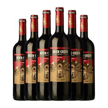 Frutos Villar Vino Tinto Buen Chico Toro Crianza 75 Cl 14.5% Vol. (pack De 6 Unidades)