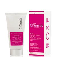 skinchemists rose illuminating glow peel-off mask 50ml