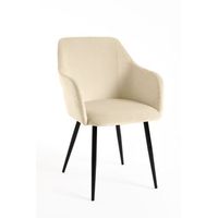 silla puan terciopelo de terciopelo 895044 cm - beige