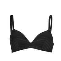 emporio armani triangulosin aros all over logo mesh para mujer