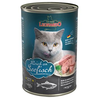 Leonardo All Meat 24 x 400 g - Pack Ahorro - Rico en pescado marino