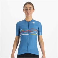 sportful womens velodrome jersey - m - berry blue