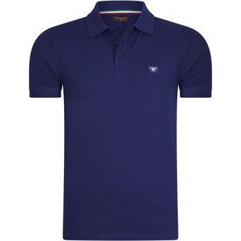 Cappuccino Italia Polo Polo Plain Pique para hombre