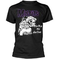 misfits camiseta die die my darling para mujer