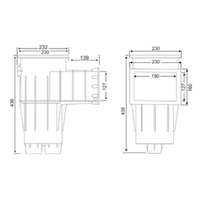 skimmer premium standard - liner