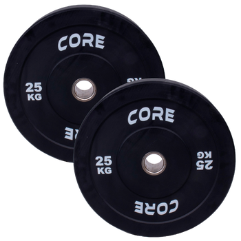 Core Juego De 2 Discos Bumper 5-25 Kg