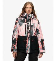 superdry para mujer ws110181a chaqueta ultimate freestyle ski rosa xs casual deportivo poliester nieve