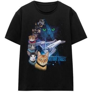 Star Trek Tops y Camisetas Feline Galaxy para mujer